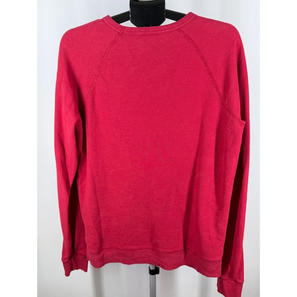 Junk Food San Francisco 49ers Sweatshirt Red Vintage Style Graphic Mens Large